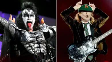 Kiss, AC/DC (Foto: Getty Images)