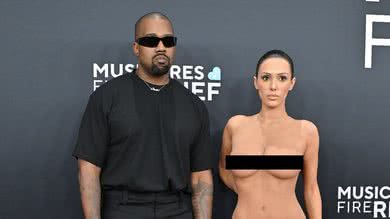 Kanye West e Bianca Censori (Foto: Axelle Bauer Griffin/FilmMagic)