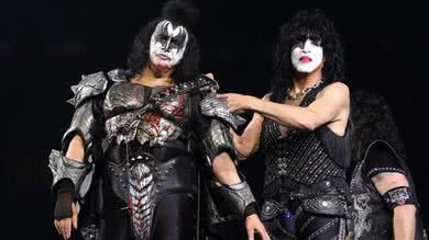Gene Simmons e Paul Stanley, do Kiss - Foto: Kevin Mazur / Getty Images