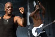 Derrick Green (Sepultura) e Charles Gama (Black Pantera), atrações da Virada Cultural 2025 - Fotos: Elsie Roymans e Wagner Meier / Getty Images