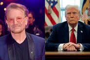 Bono e Donald Trump - Fotos: Dominique Charriau/WireImage e Chip Somodevilla/Getty Images