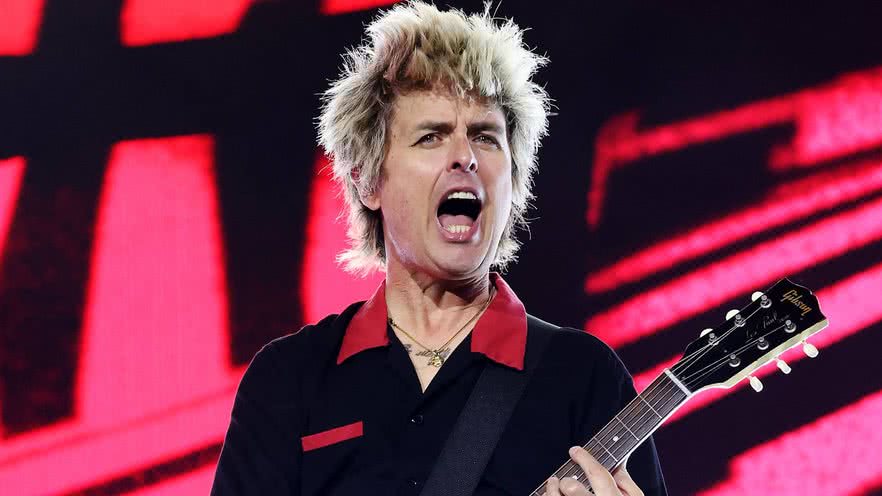 O vocalista e guitarrista do Green Day, Billie Joe Armstrong - Foto: Kevin Mazur / Getty Images