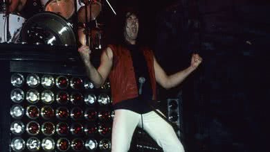 Ian Gillan, no Black Sabbath, em 1983 - Foto: Larry Busacca / WireImage