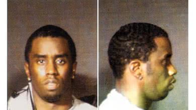 Sean Combs foi preso pela polícia de Nova York em dezembro de 1999 e acusado de porte ilegal de arma de fogo após um tiroteio em uma boate em Manhattan | Foto: GettyImages