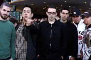 Linkin Park em 2003 - Foto: L. Cohen / WireImage