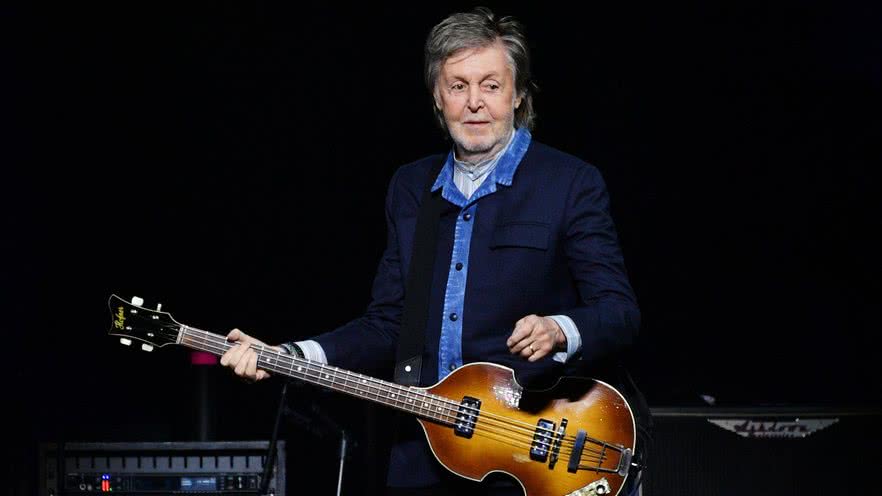Paul McCartney, dos Beatles, em 2024 - Foto: Jim Dyson / Getty Images