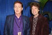 Paul McCartney (Beatles) e Mick Jagger (Rolling Stones) em 2001 - Foto: Kevin Mazur Archive 1 / WireImage