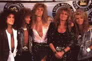 Whitesnake em 1987 - Foto: Getty Images / Bob Riha, Jr