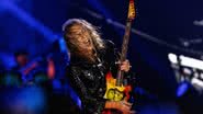 Kirk Hammett, guitarrista do Metallica, em 2024 - Foto: Mario Skraban / Redferns