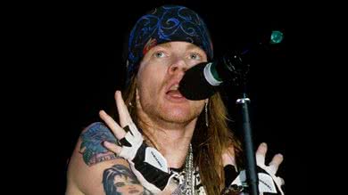 Axl Rose em 1988 (Foto: Gene Ambo / MediaPunch /IPX)