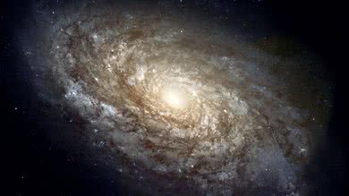 Galáxia NGC 4414 (Foto: Getty Images/ NASA)