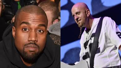 Montagem de Kanye West (foto: Getty Images/ Vivien Killiea) e Shavo Odadjian (Foto: John Shearer/AP)