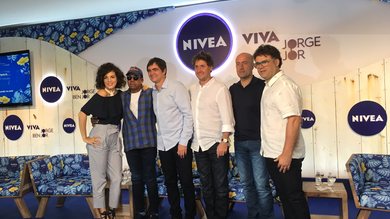 Jorge Ben Jor, Skank e Céu no evento de anúncio da sexta edição do projeto Nivea Viva - Julia de Camillo