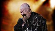Rob Halford vocalista da Judas Priest (Foto: Carsten Snejbjerg/AP)